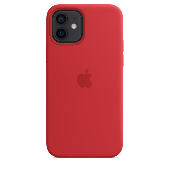 Capa de Silicone Apple - Vermelho